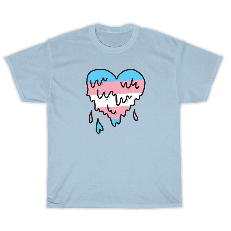 Melted Love Trans Color T-Shirt For Unisex