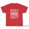 Cybersecurity Professional Not a Hacker Funny Job T-Shirt