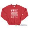 Cybersecurity Professional Not a Hacker Funny Job Sweatshirt