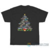 Shark Christmas Tree Shark Lovers T-Shirt