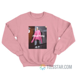 Almost Friday Kyle Kuzma In Pink Oversize Sweater Sweatshirt
