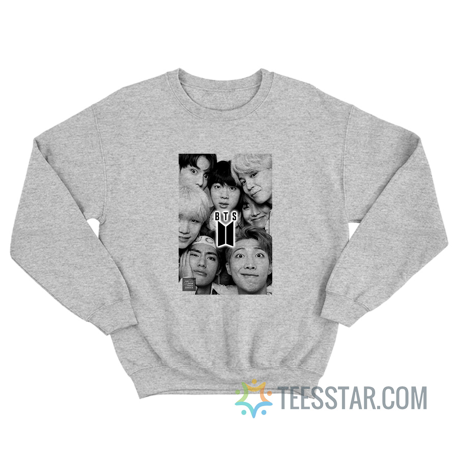 BTS James Corden Photo Group Sweatshirt