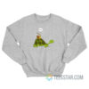 Snail Riding Turtle Weee Sweatshirt