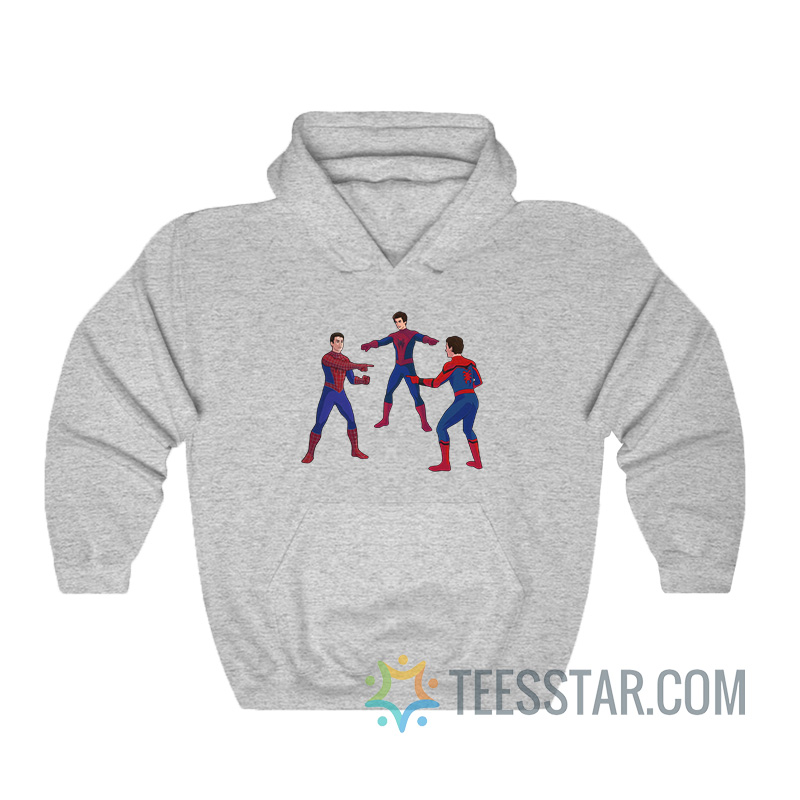 Spiderman Pointing Spiderman No Way Home Meme Hoodie