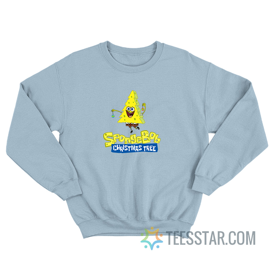 Spongebob Christmas Tree Sweatshirt