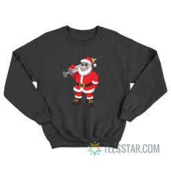Vaccinated Santa Joy-Ann Sweatshirt For Unisex