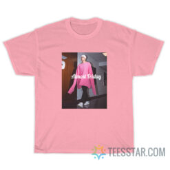 Almost Friday Kyle Kuzma In Pink Oversize Sweater T-Shirt