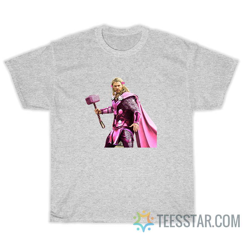 Hello Kitty Thor T-Shirt For Unisex