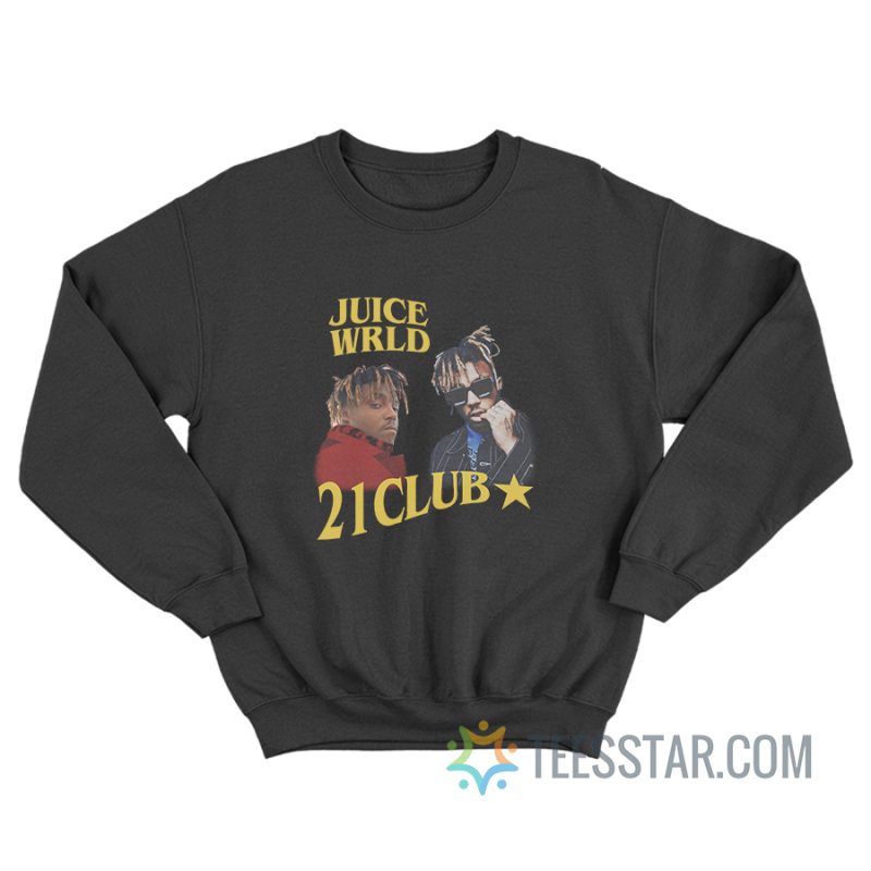 Juice Wrld 21 Club Star Sweatshirt For Unisex