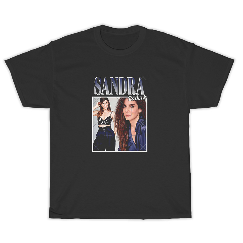 Vintage Retro Sandra Bullock T-Shirt For Unisex