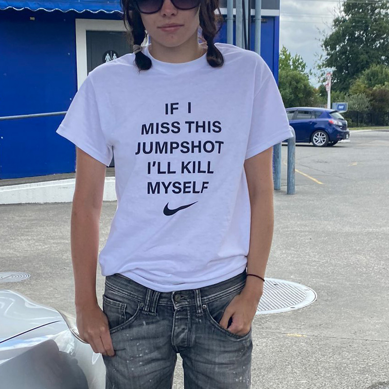 If I Miss This Jumpshot I'll Kill Myself T-Shirt