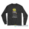 I'm Helping - Ralph Wiggum Nose Picker Long Sleeve