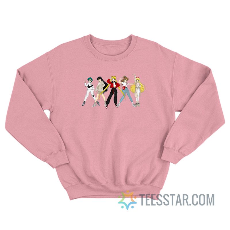 Sailor Moon Girls Street Style Sweatshirt