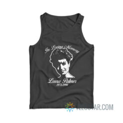 Vintage Laura Palmer Twin Peaks RIP Tank Top