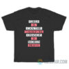 Girls Is Can The Therefore Change Is World Brave T-Shirt