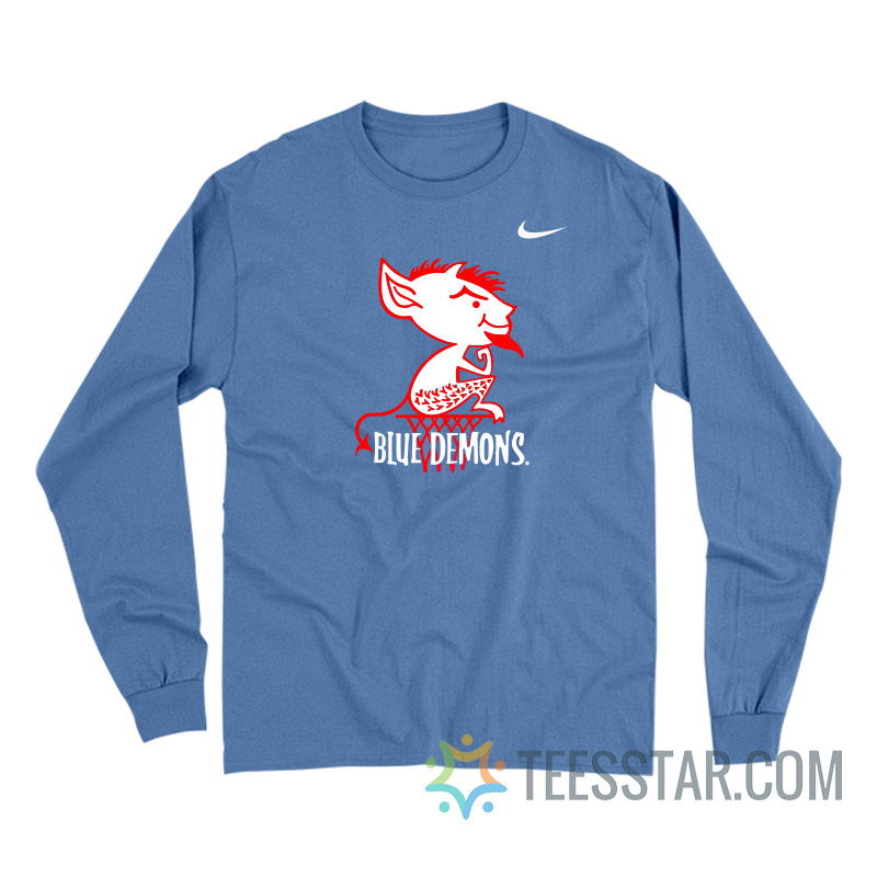 Depaul Blue Demons Vintage 1979 1998 Long Sleeve