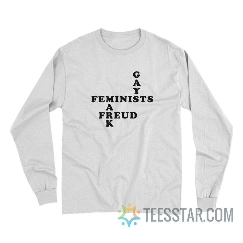 Robin Wood Gays Feminists Mark Freud Long Sleeve