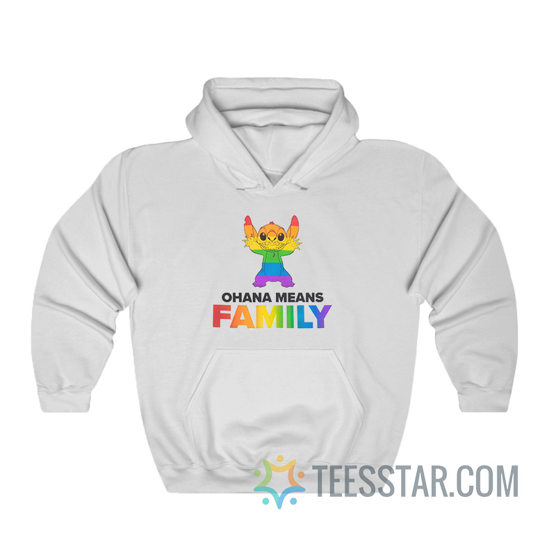 Stitch Ohana Means Family Hoodie