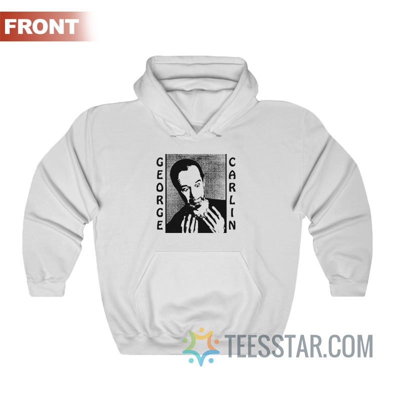 George Carlin It Only Hurts When I Think Hoodie