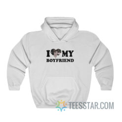I Love My Boyfriend Robert Pattinson hoodie