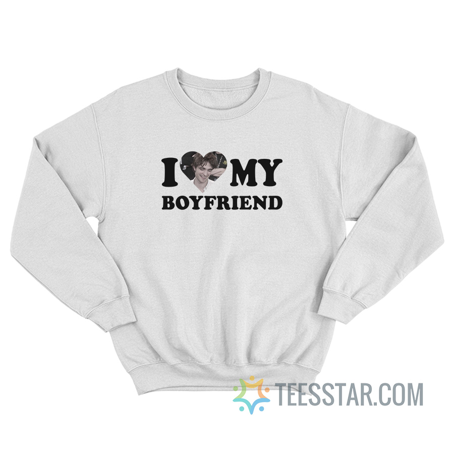 I Love My Boyfriend Robert Pattinson Sweatshirt