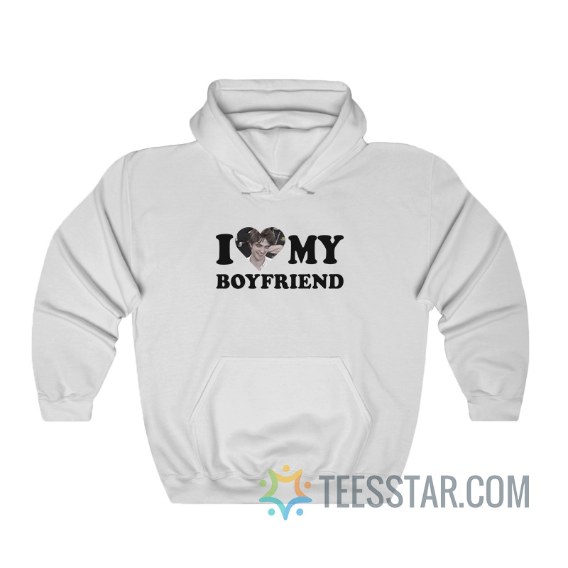 I Love My Boyfriend Robert Pattinson hoodie