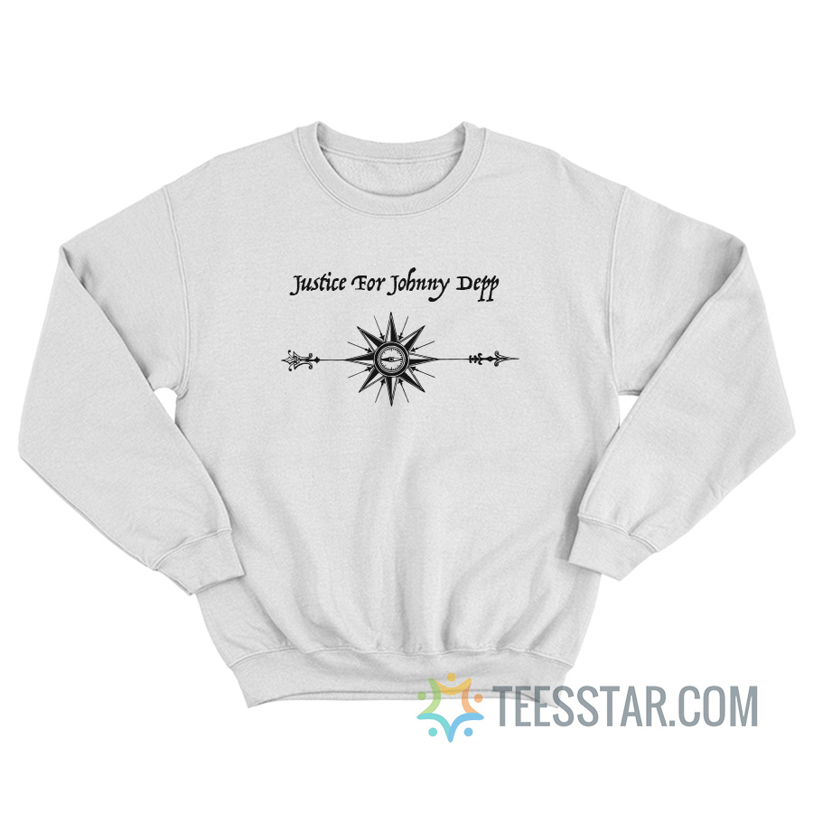 Justice For Johnny Depp Sweatshirt