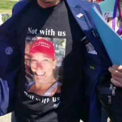 Ashley Babbitt Not With Us But With Us Vef T-Shirt