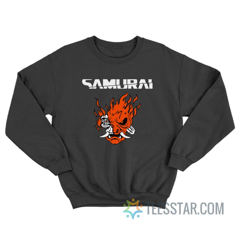 Cyberpunk 2077 Samurai Logo Sweatshirt