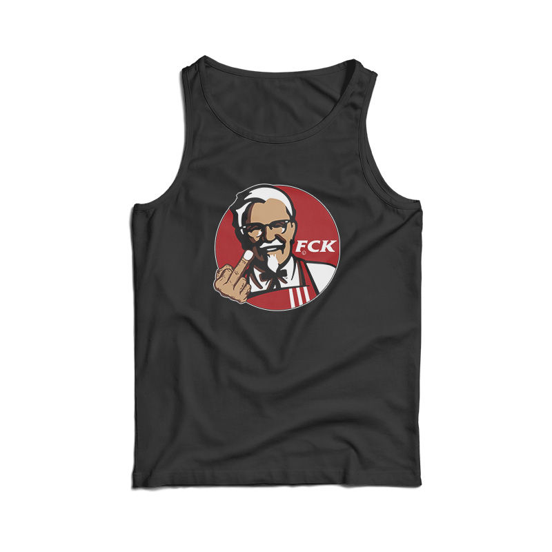 Dope Kentucky Fried Chicken KFC Parody Fuck Tank Top