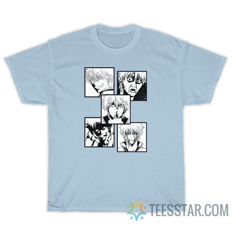 Faces of Gintoki T-Shirt