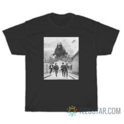 Godzilla Versus The Beatles T-Shirt