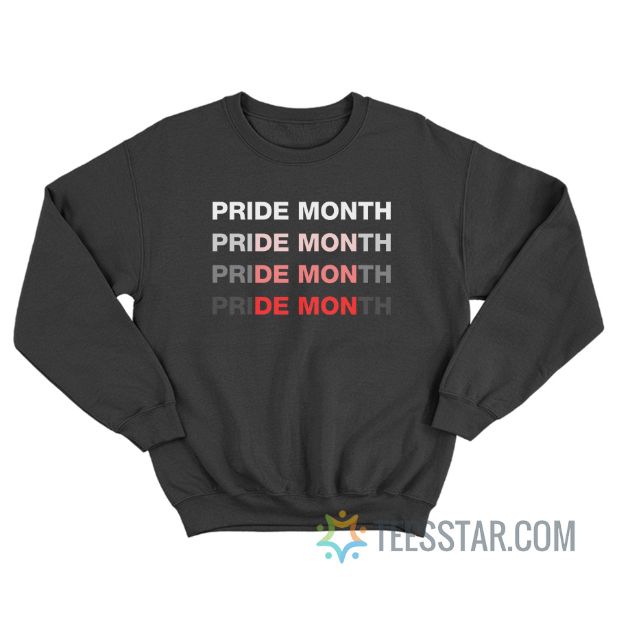Pride Month Demon Sweatshirt