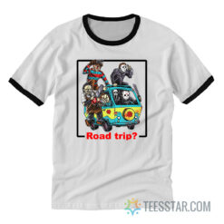 The Massacre Machine Horror Road Trip Ringer Tee