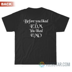 Before You Liked EDM You Liked Emo Coachella T-Shirt