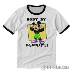 Mickey Mouse Body By Microplastics Ringer Tee