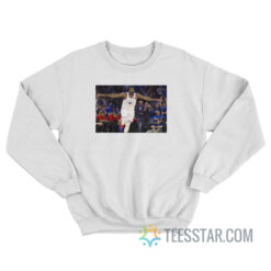 Joel Embiid's Airplane Celebration Sweatshirt