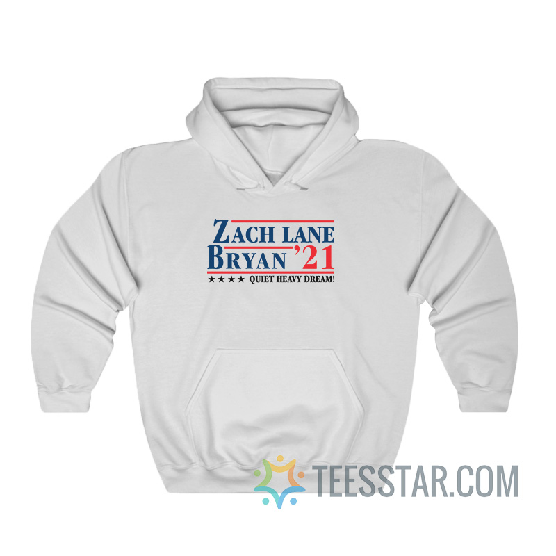 Zach Lane Bryan 21 Quiet Heavy Dream Hoodie