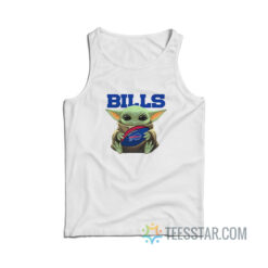Baby Yoda Bills Mafia Football Tank Top