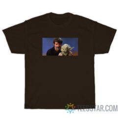 George Lucas With Yoda T-Shirt