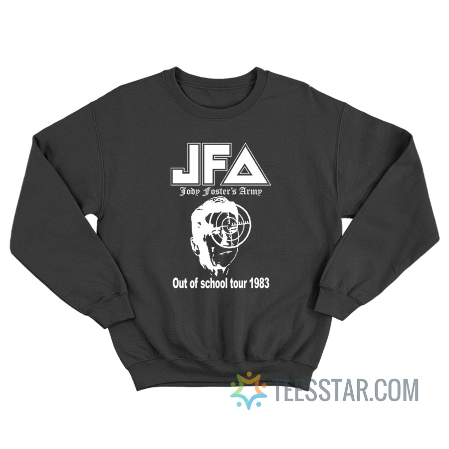 JFA Jody Foster’s Army Out Of School Tour 1983 Sweatshirt