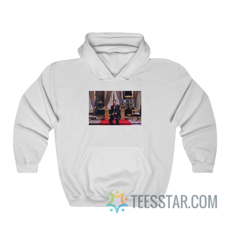 Tony Montana Scarface Say Hello To My Little Friend Hoodie