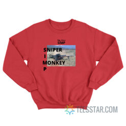 Yes I'm A Simp Sniper Monkey Sweatshirt