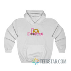 I Love Boobies Emoji Hoodie