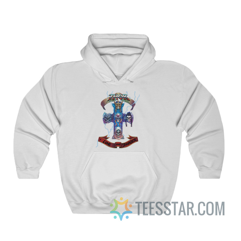 Thor Love And Thunder Guns N Roses Hoodie