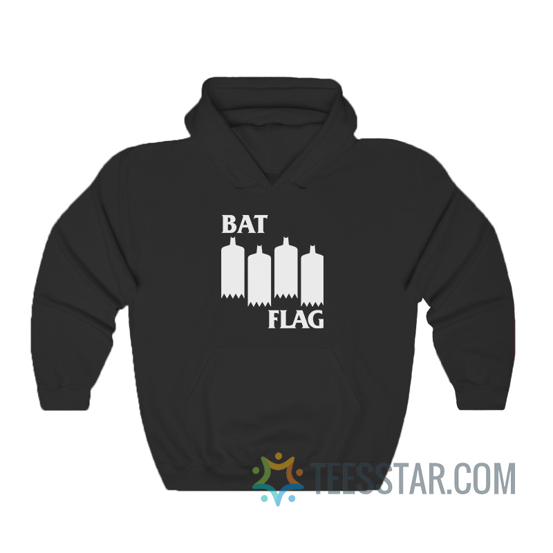 Bat Flag Parody Hoodie