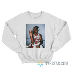 Michael Jordan Champion Cigar Sweatshirt