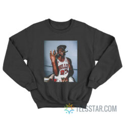 Michael Jordan Champion Cigar Sweatshirt