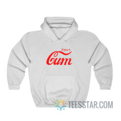 Enjoy A Cum Parody Hoodie