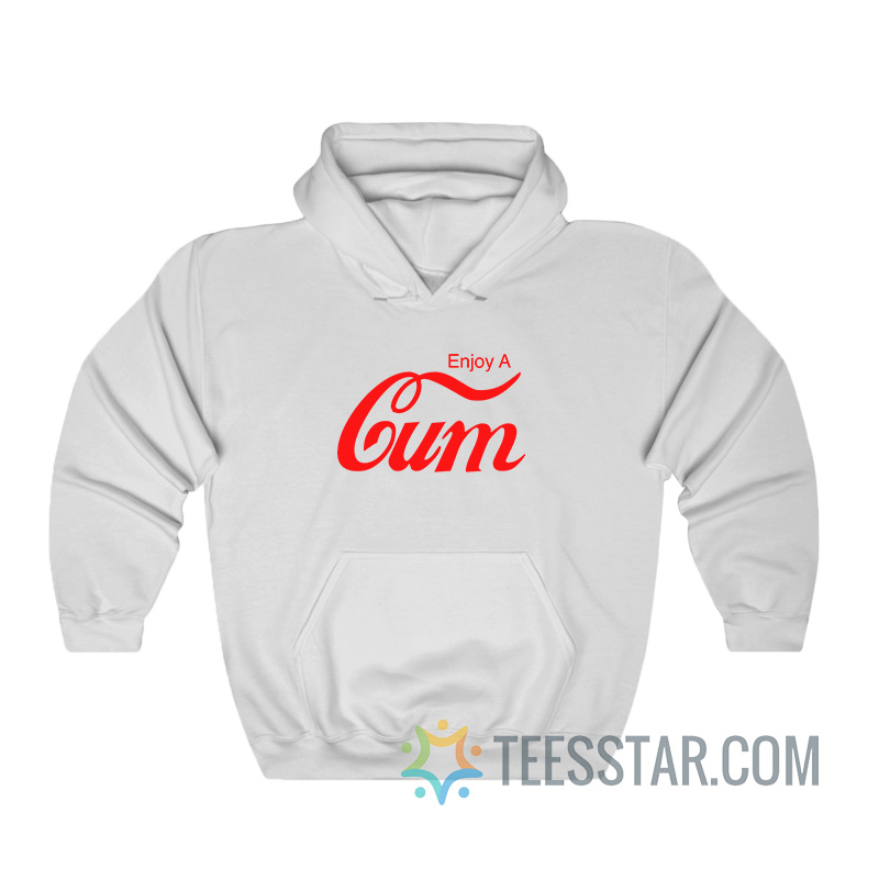 Enjoy A Cum Parody Hoodie
